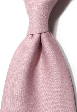 Classic light pink cotton Tie클래식 라이트 핑크 코튼 타이