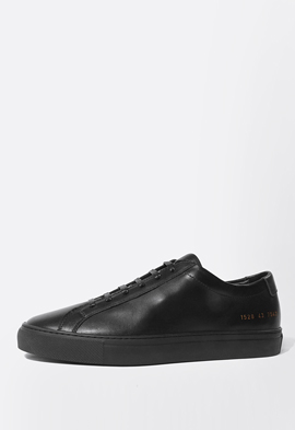 Common sneakers커먼 스니커즈 no.006 (all Black)42(270~275)